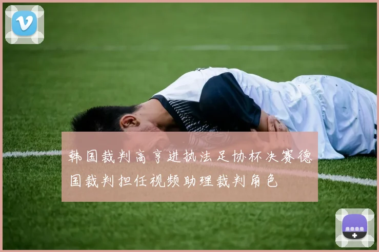 韩国裁判高亨进执法足协杯决赛德国裁判担任视频助理裁判角色